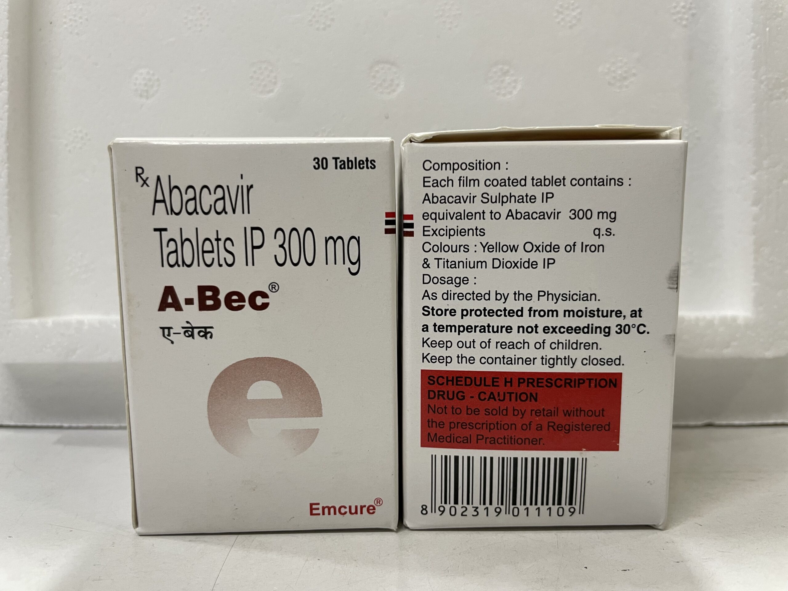 Abacavir 300mg Tab (30 Tabs)