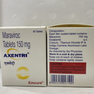 Maraviroc-150mg Tab (60 Tabs)