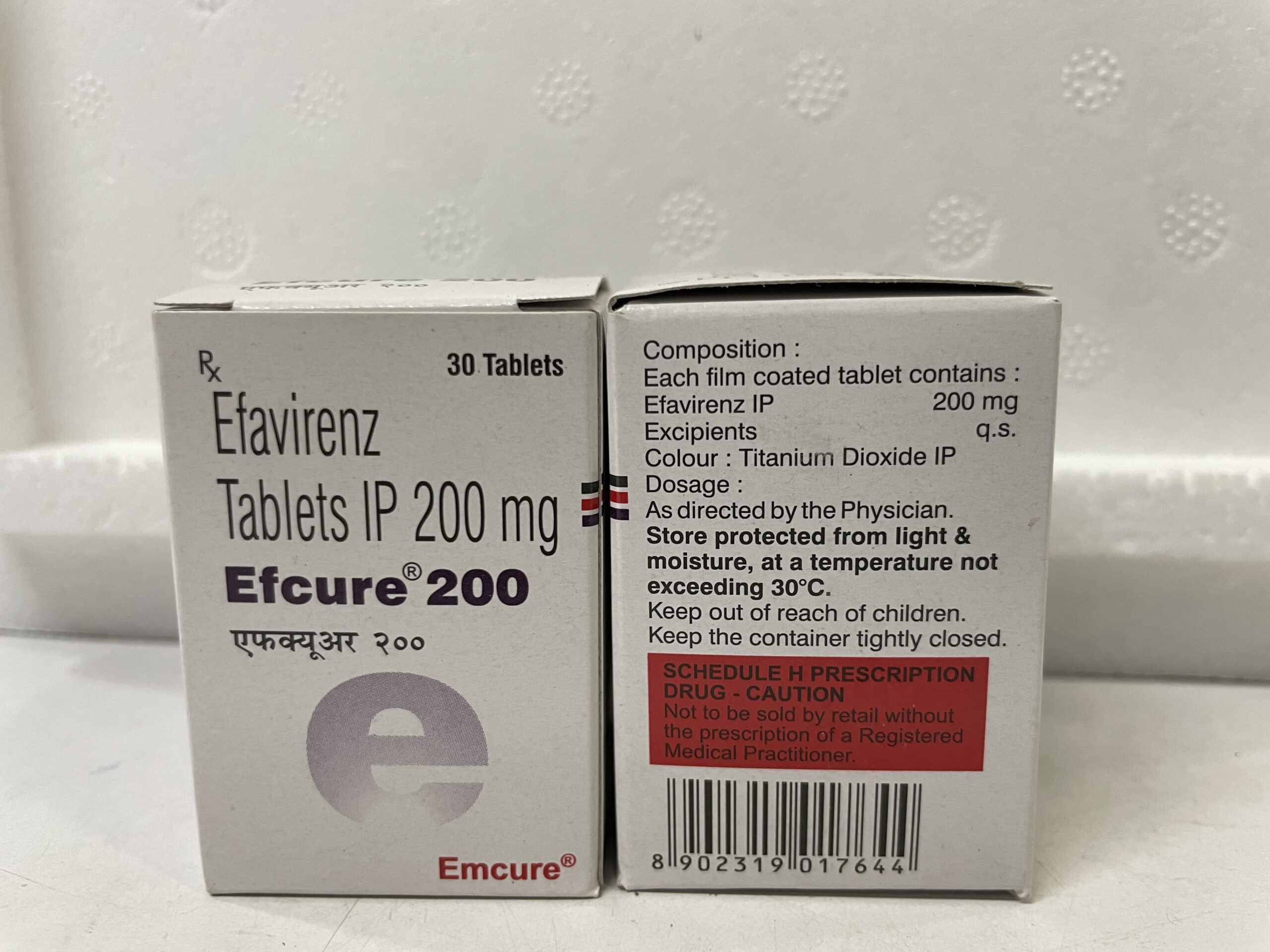 Efavirenz Tab 200mg & 600mg Tab (30 Tab)