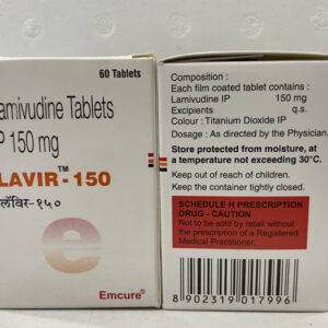 Lamivudine 150mg Tab (60 Tabs)