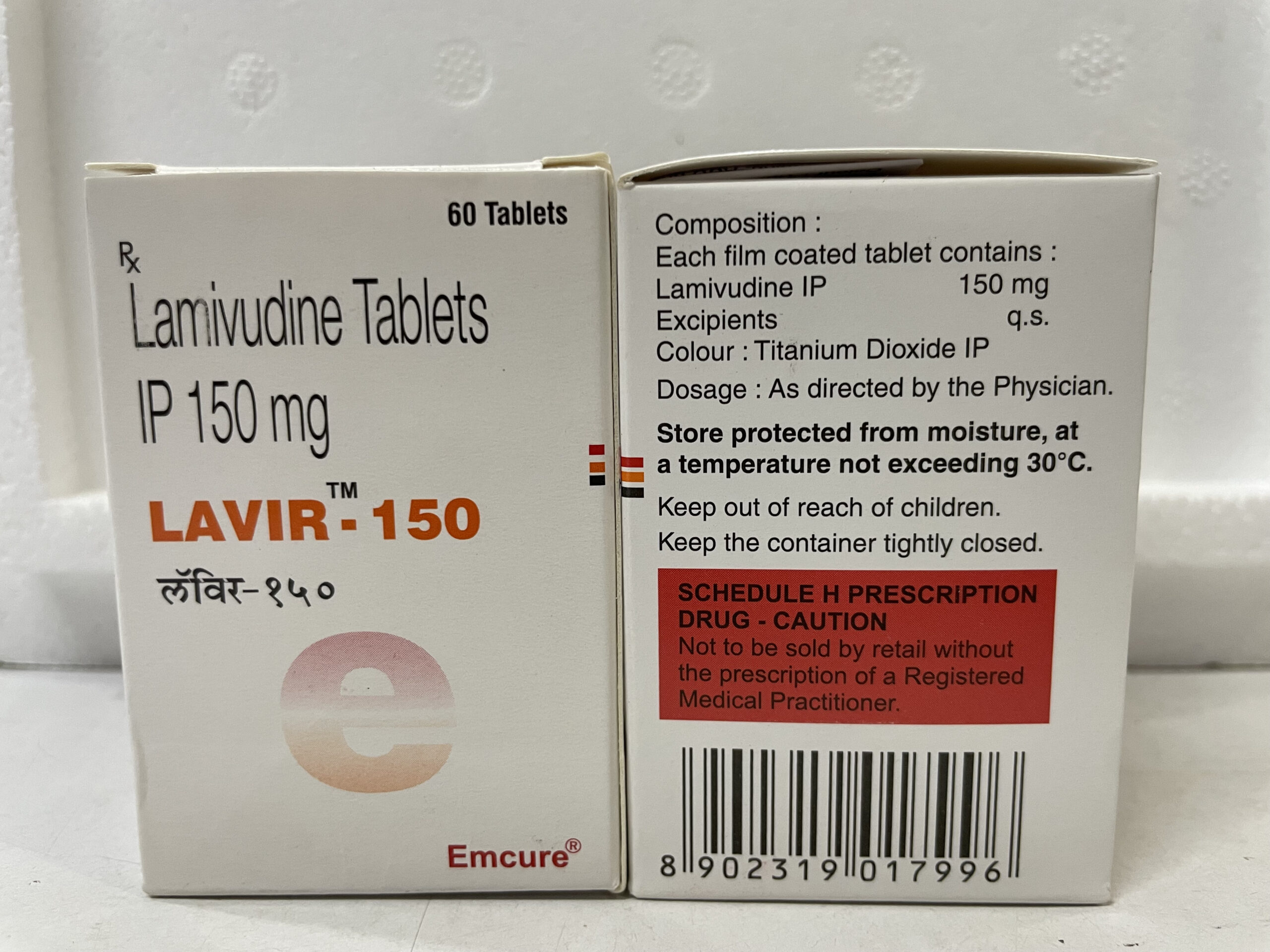 Lamivudine 150mg Tab (60 Tabs)