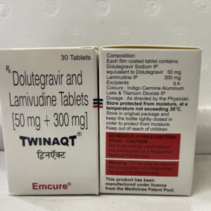 DOLUTEGRAVIR-50MG +LAMIVUDINE-300MG Tab