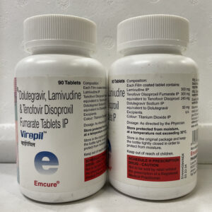 Dolutegravir (50mg) + Lamivudine (300mg) +Tenofovir disoproxil fumarate (300mg)