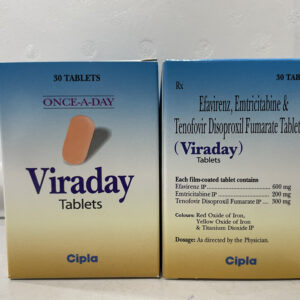 Emtricitabine (200mg) + Tenofovirdisoproxil fumarate (300mg) + Efavirenz (600mg)