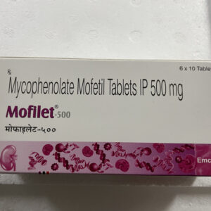 Mycophenolate Mofetil Tab 250/500/360/180 Tab/Suspension