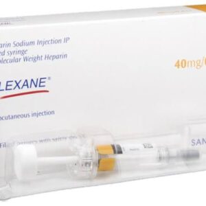 Enoxaparine Sodium Inj 40/60/100mg .