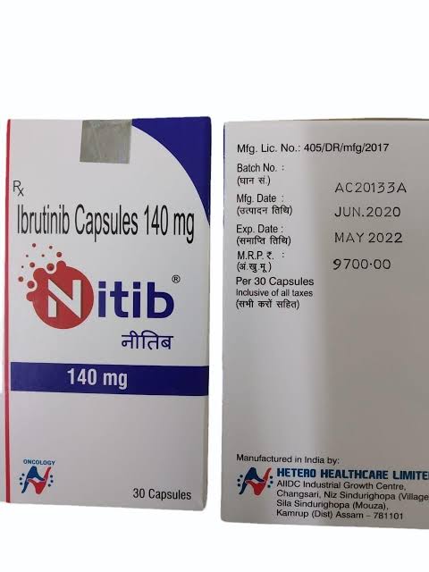 Ibrutinib Cap 140mg