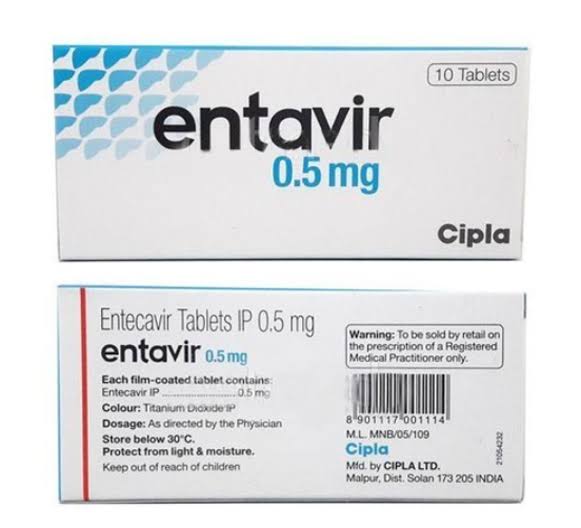 Entecavir tab 0.5mg/1mg