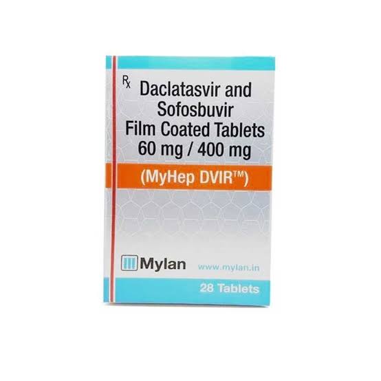Sofosbuvir and daclatasvir Tab